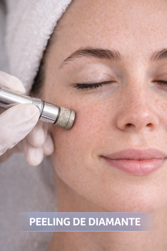 PRINCIPAIS BENEFICIOS DO PEELING DE DIAMANTE