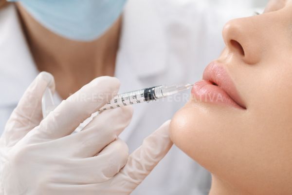 preenchimento labial, 