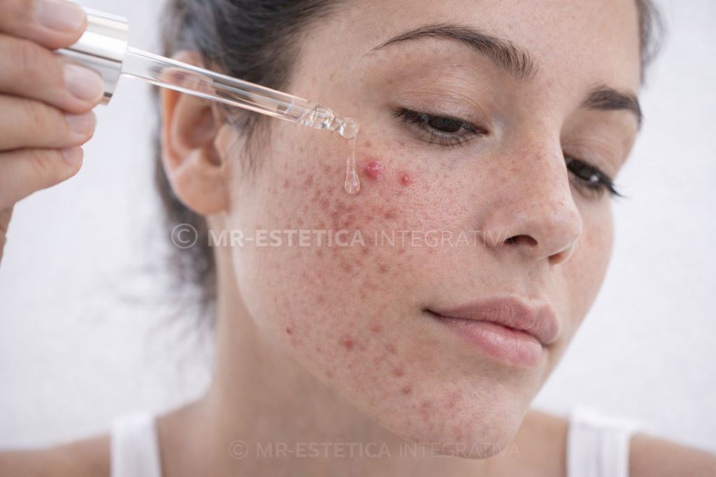 niacinamida para acne e inflamação na pele