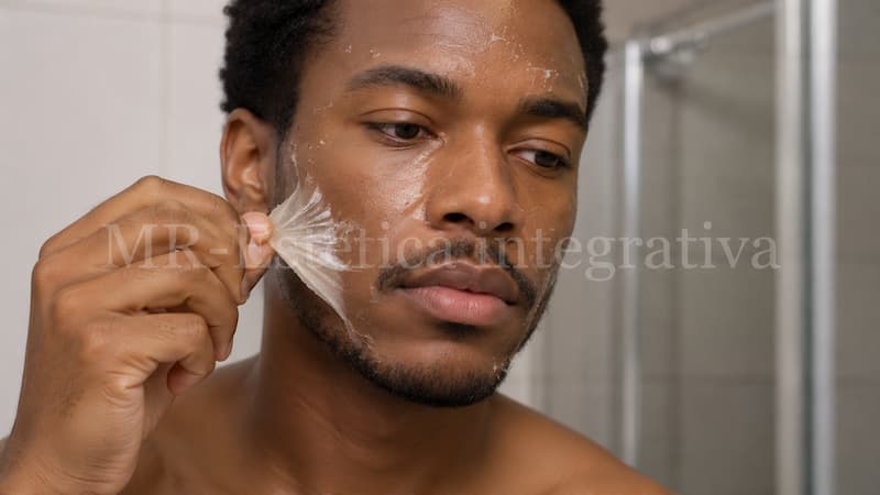 A descamação faz parte do processo natural de renovação celular promovido pelo peeling químico. Durante essa fase, as células antigas são eliminadas gradualmente para dar espaço a uma nova camada de pele mais uniforme e saudável