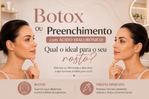 Botox ou Preenchimento com Ácido Hialurônico: Qual o ideal para o seu rosto?