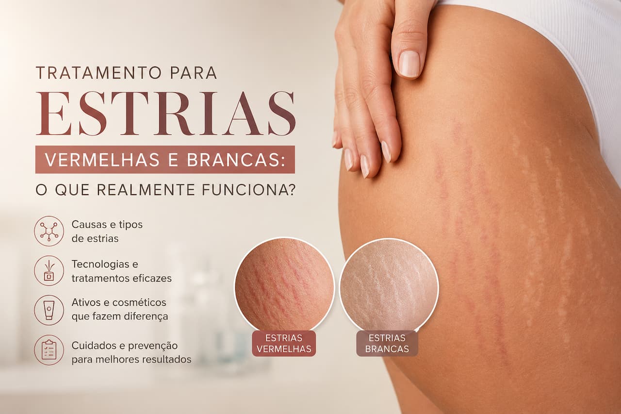 Tratamento para Estrias Vermelhas e Brancas: O Que Realmente Funciona?